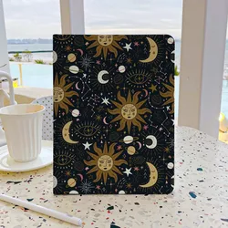 Universe Stars Sun Moon ipad case For Apple Air 10.9 iPad Pro 2020 Cover for iPad 10.2 11 12.9 2021 Mini 6 Case with Pen holder