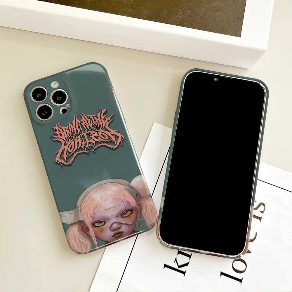 Rock band B-Bring H-Horizon Phone Case For Samsung S21 FE S23 22 Ultra Plus A 04 E 33 5G All-inclusive Tough Personalized Cover