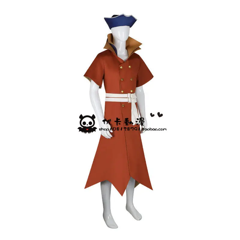 Anime Ryusui Nanami Cosplay Costumes Coat Hat Belt Nanami Ryusui Suit Wig Shoes Halloween Carnival Party Prop Cos Adult Women view 2