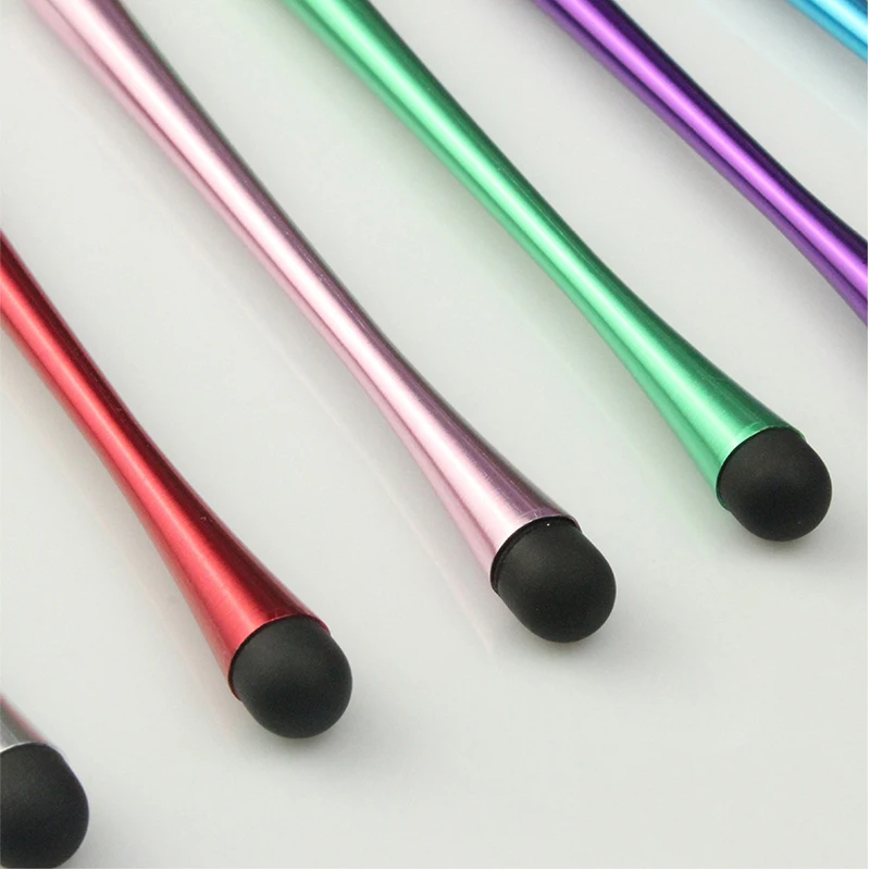 Touch Pen Android Universal Stylus Pen Mobile Phone Touch Screen Accessory Metal Electrostatic Capacitive Pencil Tablet Iphone