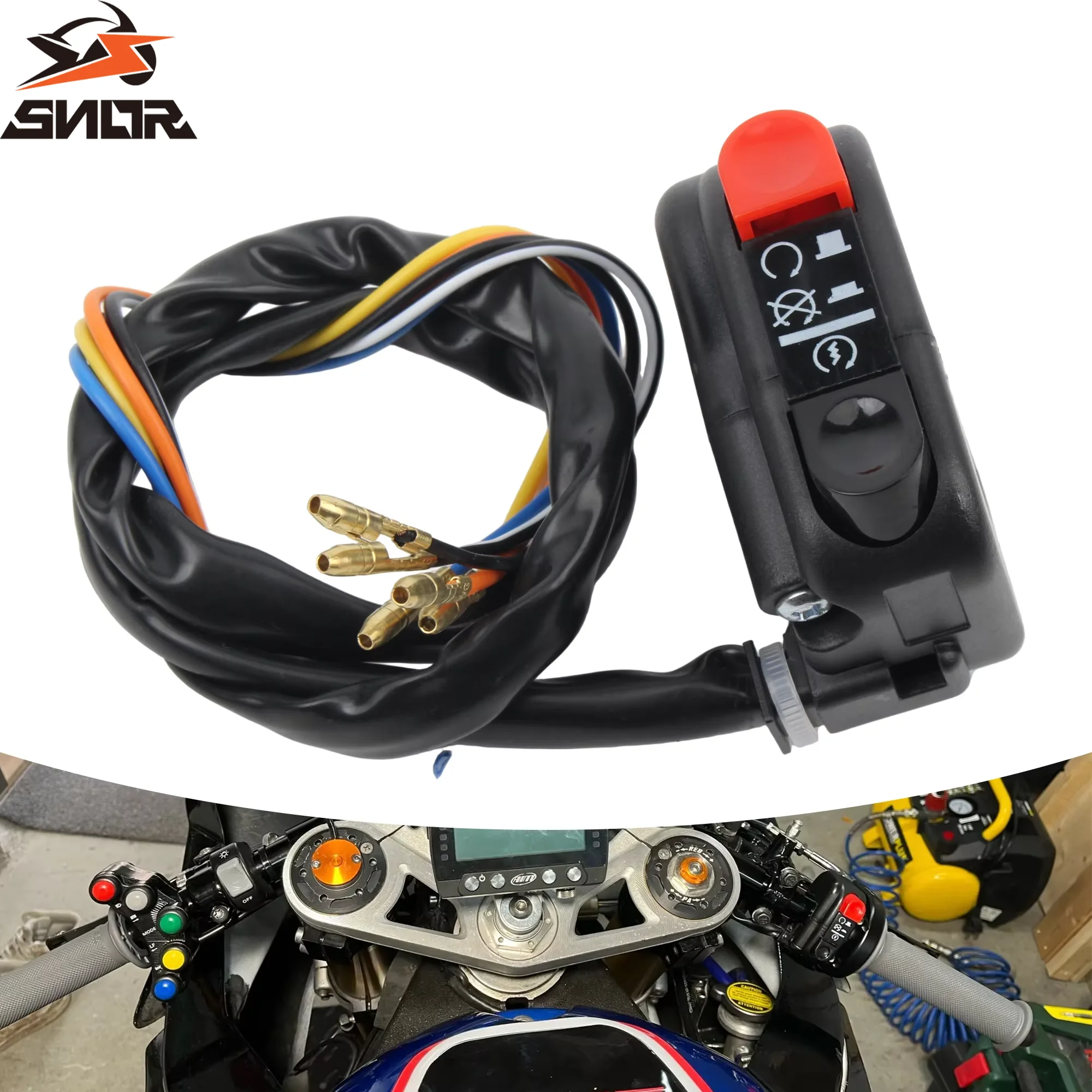 SNOR Motorcycle 7/8