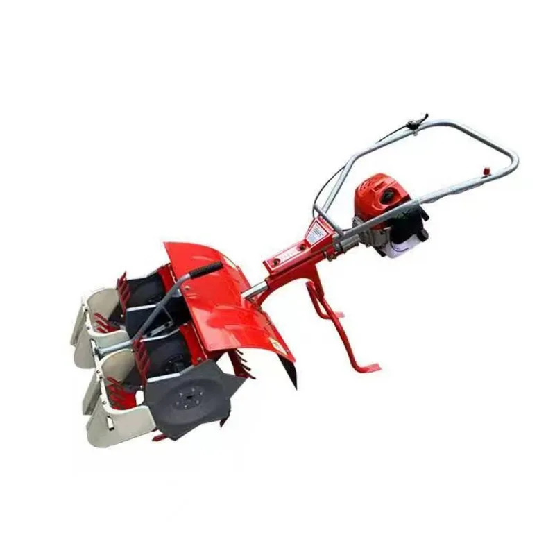 

Paddy field weeder two-stroke rice field weeder weeding loosening soil small trimmer lawn mower