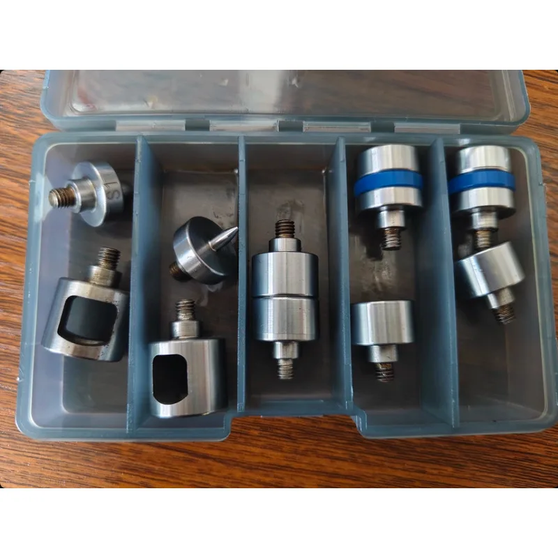 Automotive Handheld Electric Hydraulic Riveter Press Riveting Tool Rivet Repair Accessory Set