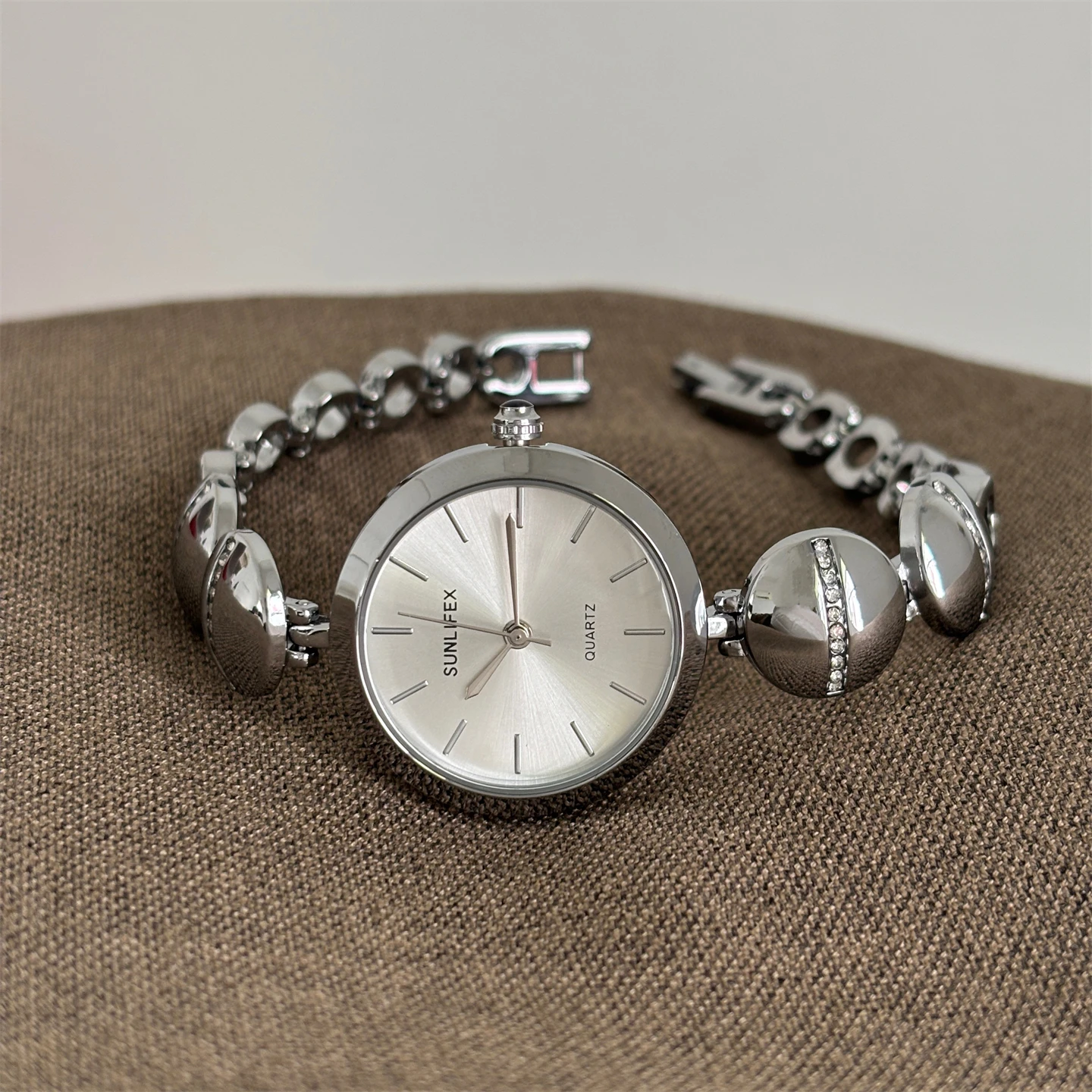 Temperament watch simple high-end fashion exquisite chain quartz watch fashionable luxury women's watch women's gift