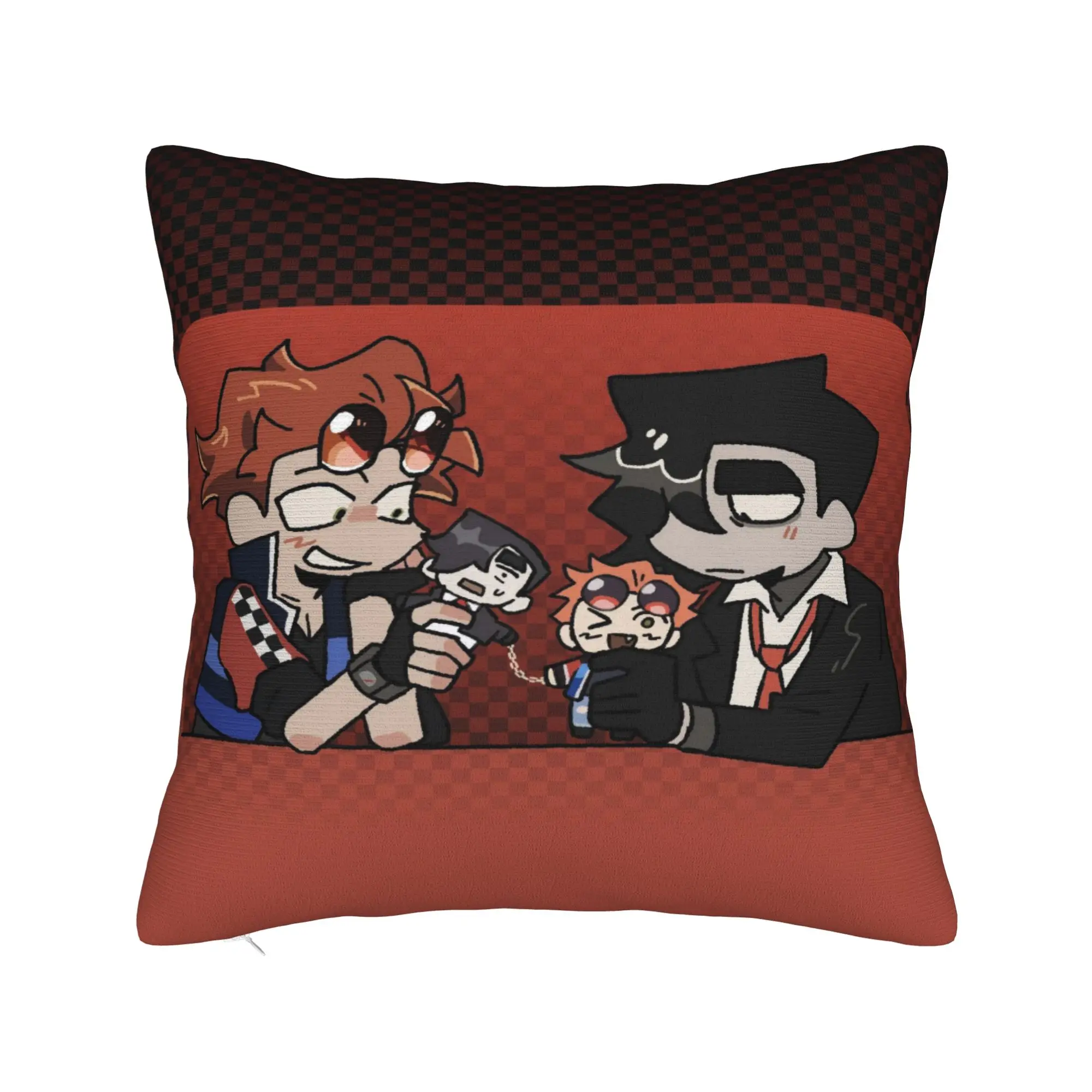 Pillow Cover Benny Jackpot Crash Course Eddie  Kawaii Pillow Case For Living Room Chair Pillowcases