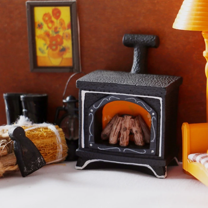 Para decoración casa muñecas, adornos, Mini zapatos carros chimeneas modelo juguete