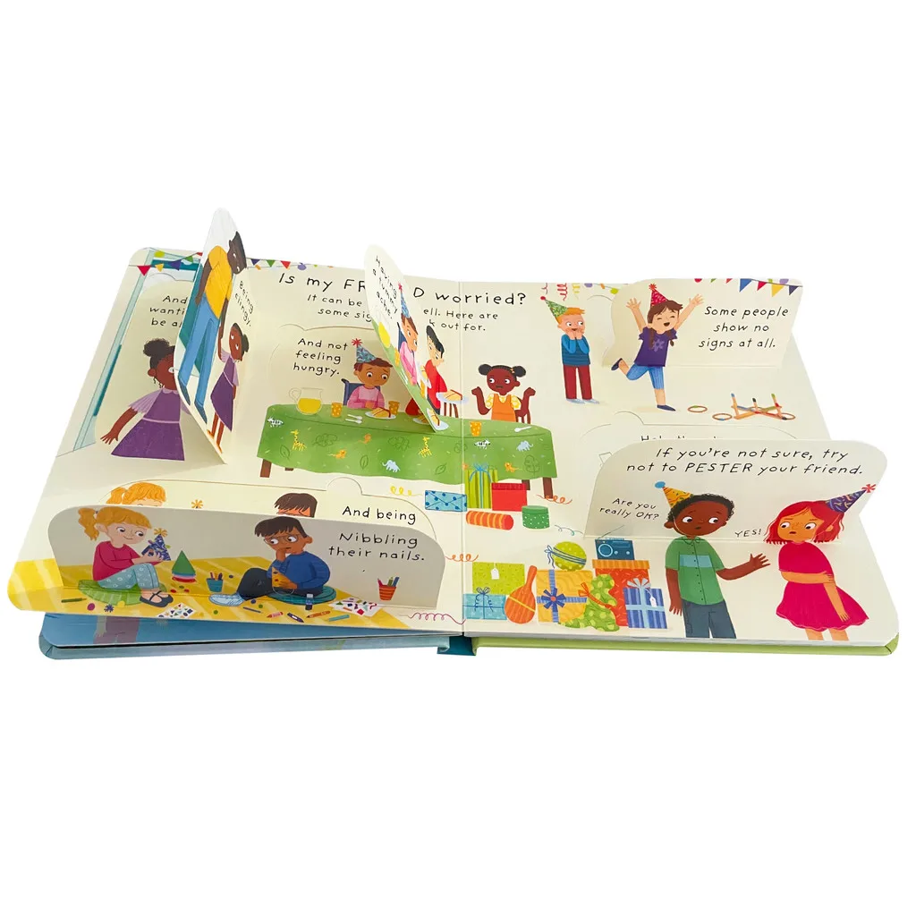 Usborne Pertanyaan dan Jawaban Pertama yang Sangat Penting Mengapa Seringkali Saya Tertegang? Buku Gambar Edukatif 3D untuk Anak-anak, Bacaan Sebelum Tidur