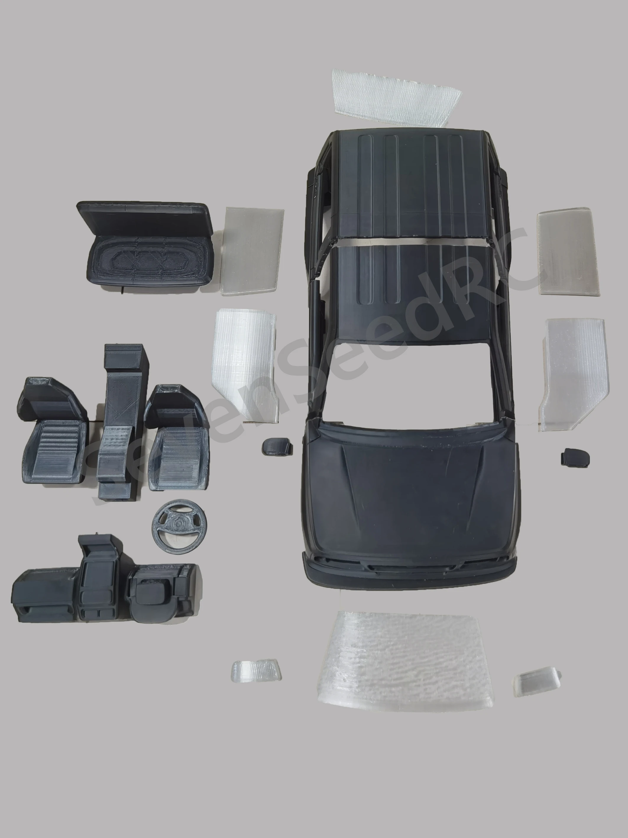 3d print RC Cars body kit SANTANA VITARA for 313/324 WHEELBASE SCX10 TRX4 NT4 JT44 RGT