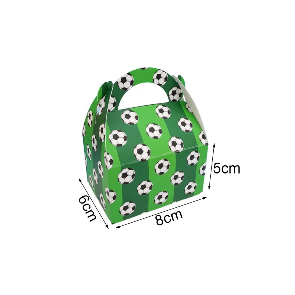 10–80 Stück Mini-Fußball-Leckerli-Boxen, Fußball-Themen-Leckerli-Süßigkeitstüten, Sport, Fußball, Leckereien, Geschenkboxen, Fußball-Geburtstagsdekorationen – Detail 2