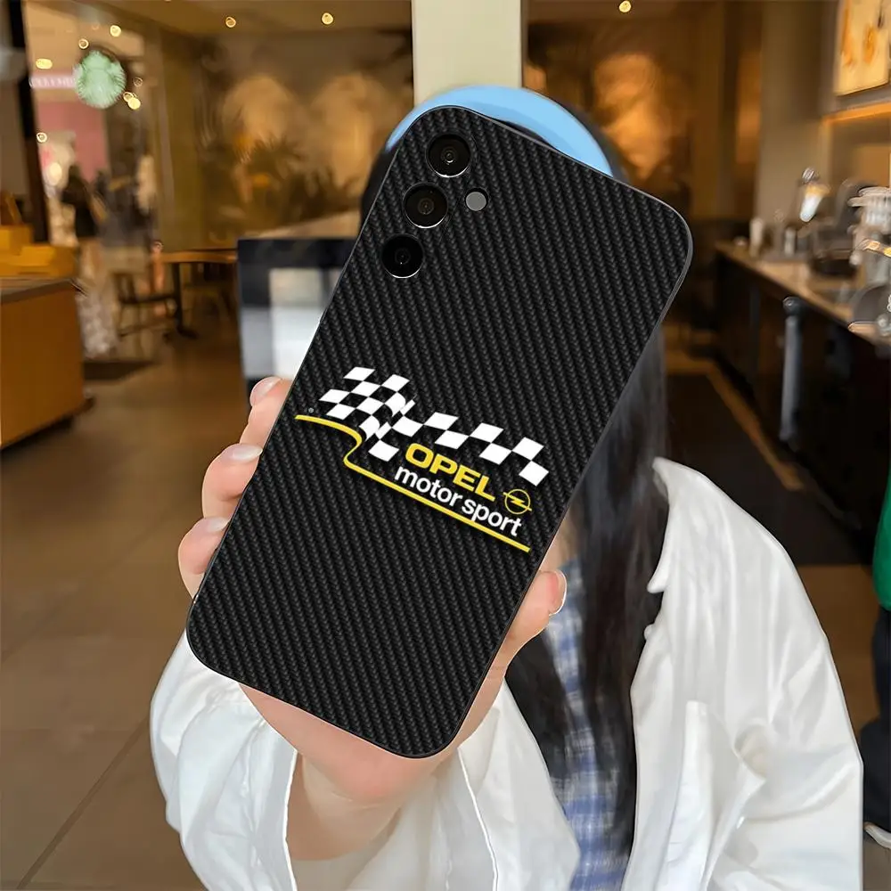 Opel Motor Sport Racing Phone Case For Samsung S26 S25 Edge S24 S23 S22 S21 S20 Ultra Plus Fe Galaxy Silicon Cover