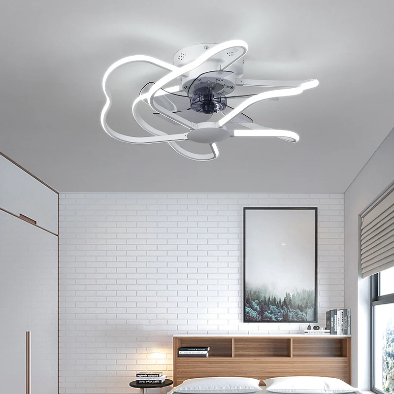 

Living room decoration bedroom decor led ceiling fans with lights remote control dining room ceiling fan light indoor lighting