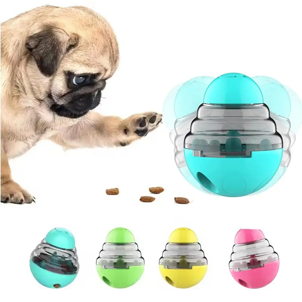 Pet Tumbler Feeder Trains Pets’ Eating Speed And Exercise The Intelligence. And Stomach Time. Protects Slow Feeding Increas U3L1