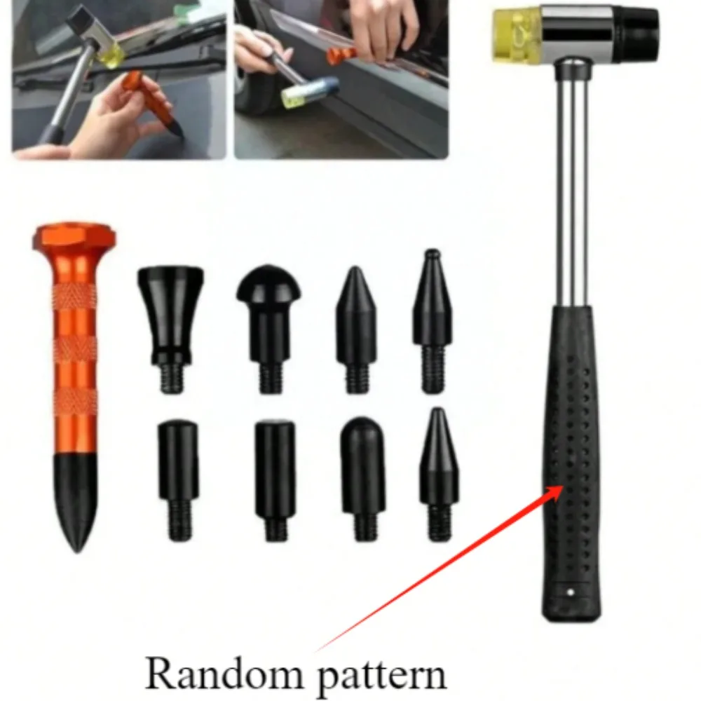 

HotCar Dent Removal Tool Rubber Hammer Striking Tool Hail Dent Removal Tool Body Unpainted Dent Repair Kit Rea