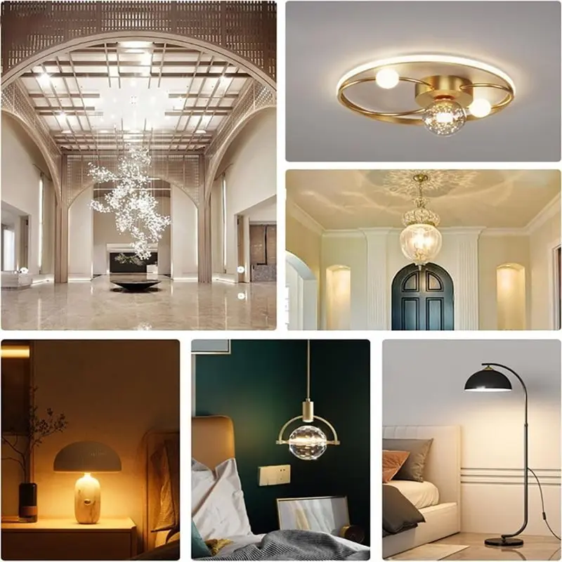 B50C 10Pcs Led G4 COB Lamp Bulb 5W AC220V 360 Degree Angle Corn Shape Replacement For Halogen Chandeliers 3000K Light