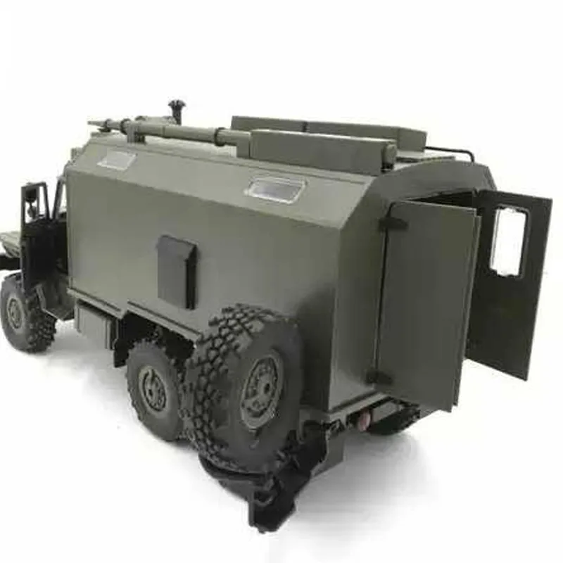 6wd Ural Command Military Rc Crawler Truck Model Toy, Remote Control Off-Road Vehicle Hobby Toy, Support Drop Shipping New Model