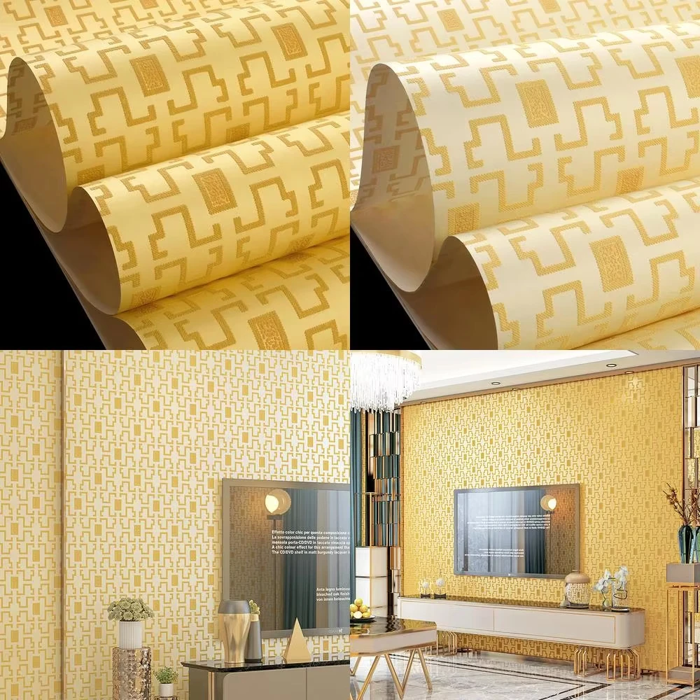 Modern Simple New Chinese Cloud Pattern 3D Non Woven Wallpaper for Living Room Bedroom House Shop Background Wall Decor
