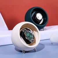 Cajas Giratorias para Relojes Automáticos con Alimentación USB, Motor Global, Soporte Giratorio para Relojes Mecánicos, Decoración de Escritorio Moderna