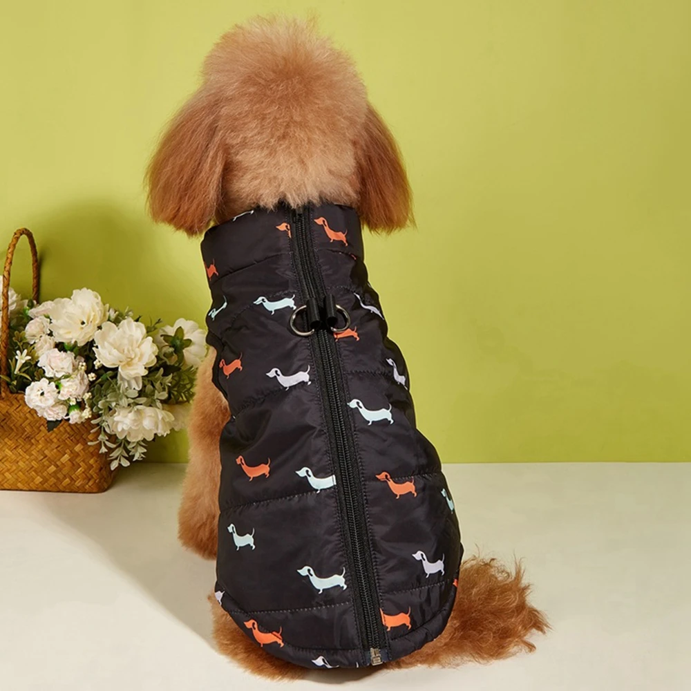 Windproof Dog Clothes For Small Dog Winter Warm Pet Dog Coat Jacket Zipper Clothes Puppy Outfit Vest Yorkie Chihuahua Clothes