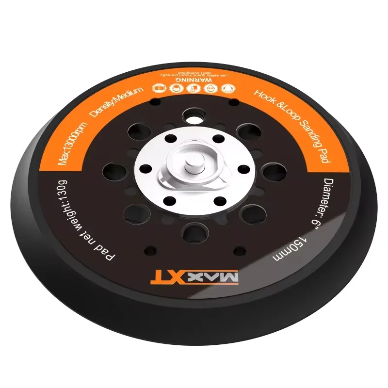 MAXXT 5" 125mm/6" 150mm Polierpad Professionelles 13000 U/min Klettverschluss Double Action Random Track Polierpad