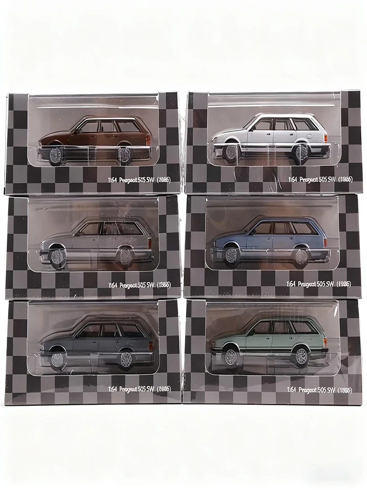 Modello di auto in lega pressofusa in scala 1:64 505 SW - Simulazione realistica Display statico Collettore Veicolo in miniatura Giocattolo Decorazione regalo!