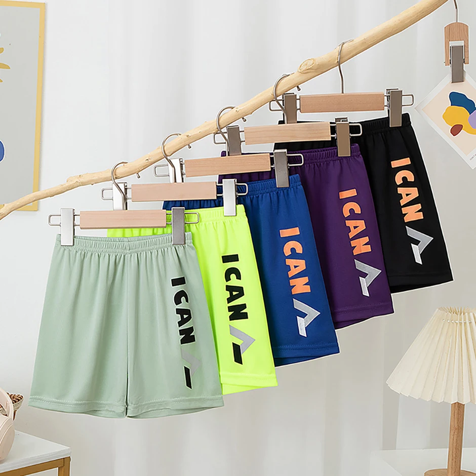

Summer Children's Multi-color Quick Drying Sports And Leisure Shorts Boys' Running And Cycling Pants Girls' Versatile Home Pants