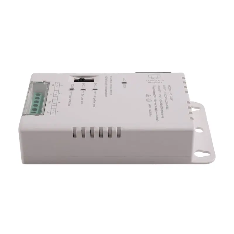 [NEW!X13A】 Security Camera Power Adapter 12V-13.8-15VDC Output 110-230VAC Input Power Supply Distribution EU PLUG