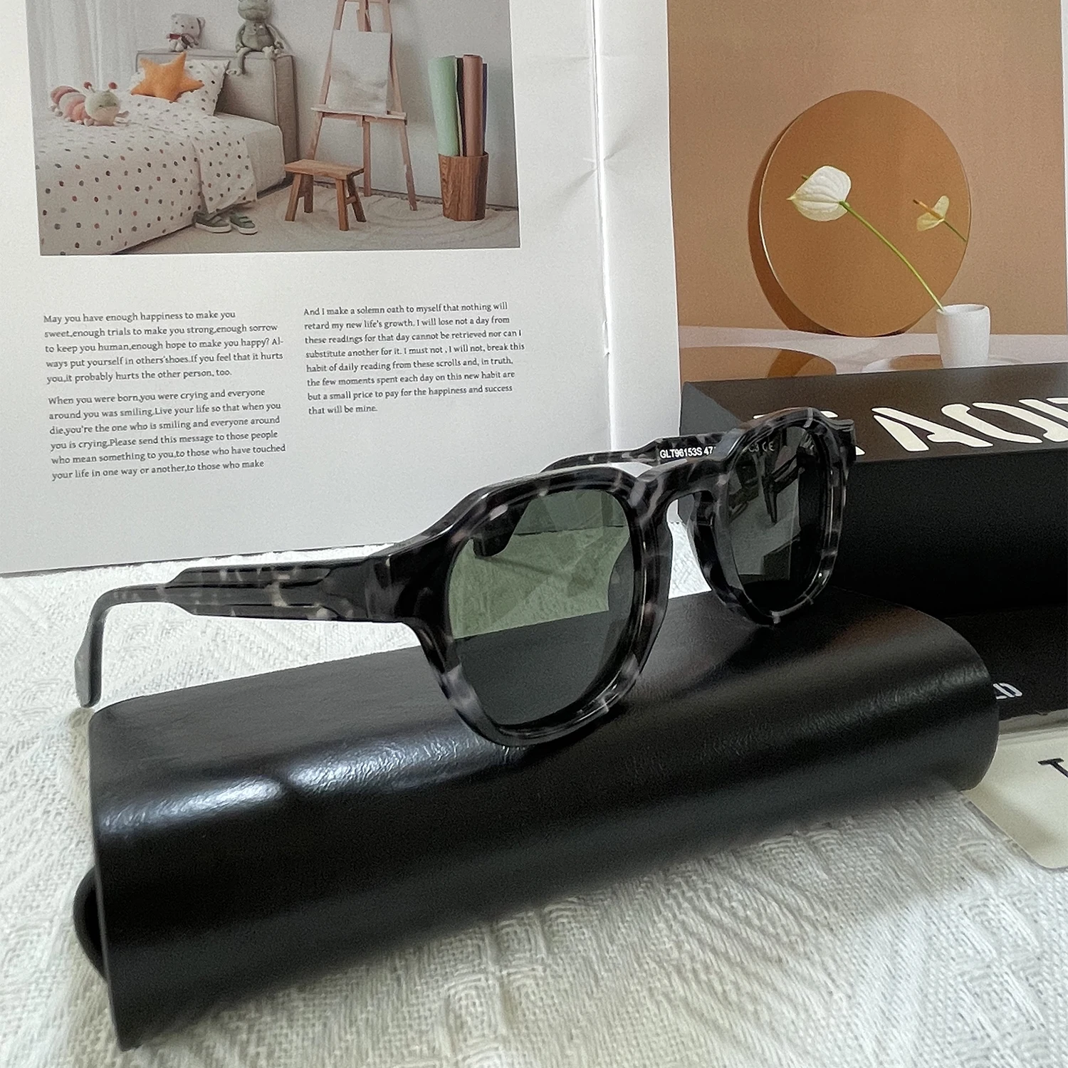 

2025 New Style Polarized Sunglasses European and American Fashion Sunglasses for Women High-end Sun Protection Sunglasses