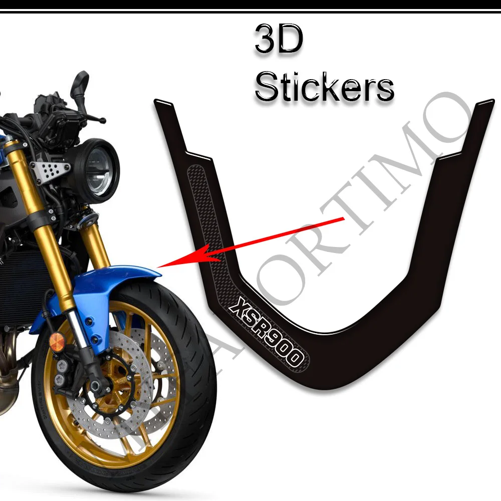 

Motorcycle For Yamaha XSR900 XSR 900 2016-2023 Protection Tank Pad Grips Gas Fuel Oil Kit Knee Stickers Decals