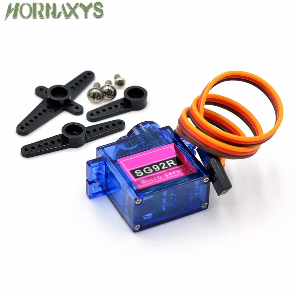 1-10pcs Rc Mini Micro Classic servos SG92R Blue 180 Degree for RC Planes Fixed Wing Aircraft Model Telecontro