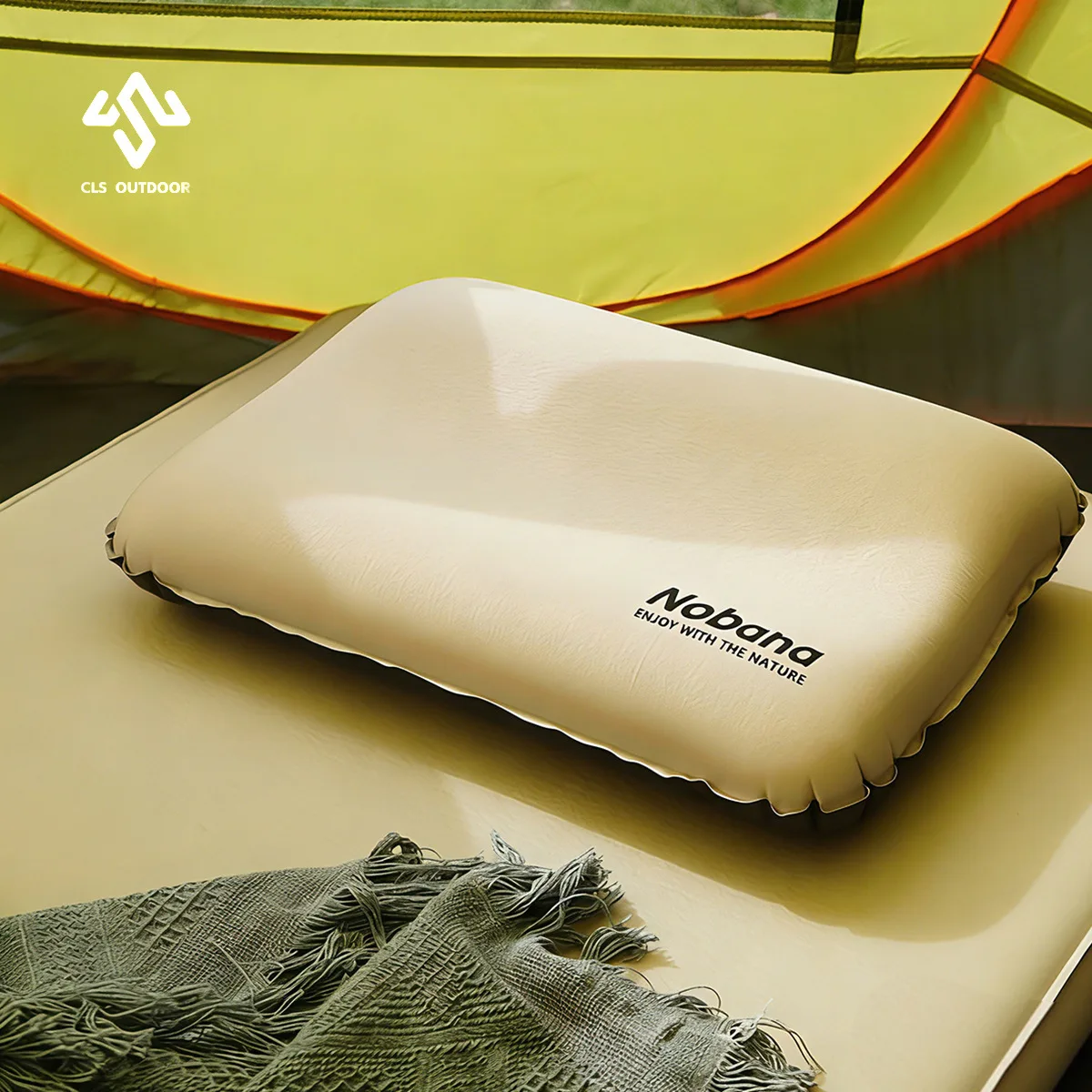 

Camping Pillow Self Inflating Pillow 3D Ultralight High-resilience Travel Automatic Inflatable Pillow Memory Foam Pillow Outdoor