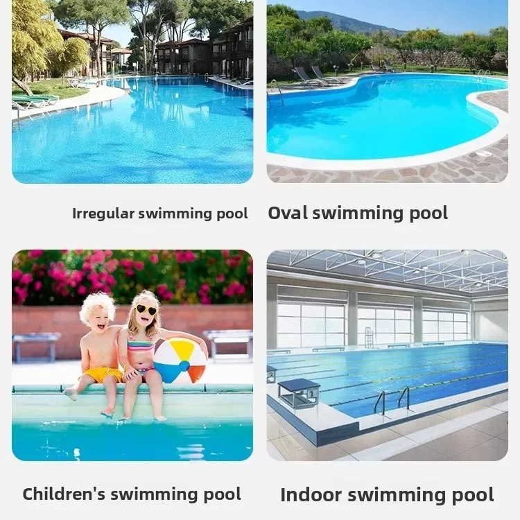 Premium Swimming Pool Automatic Bottom Cleaning Robot Sewage Suction Machine Intelligent Underwater Vacuum Cleaning Equipment