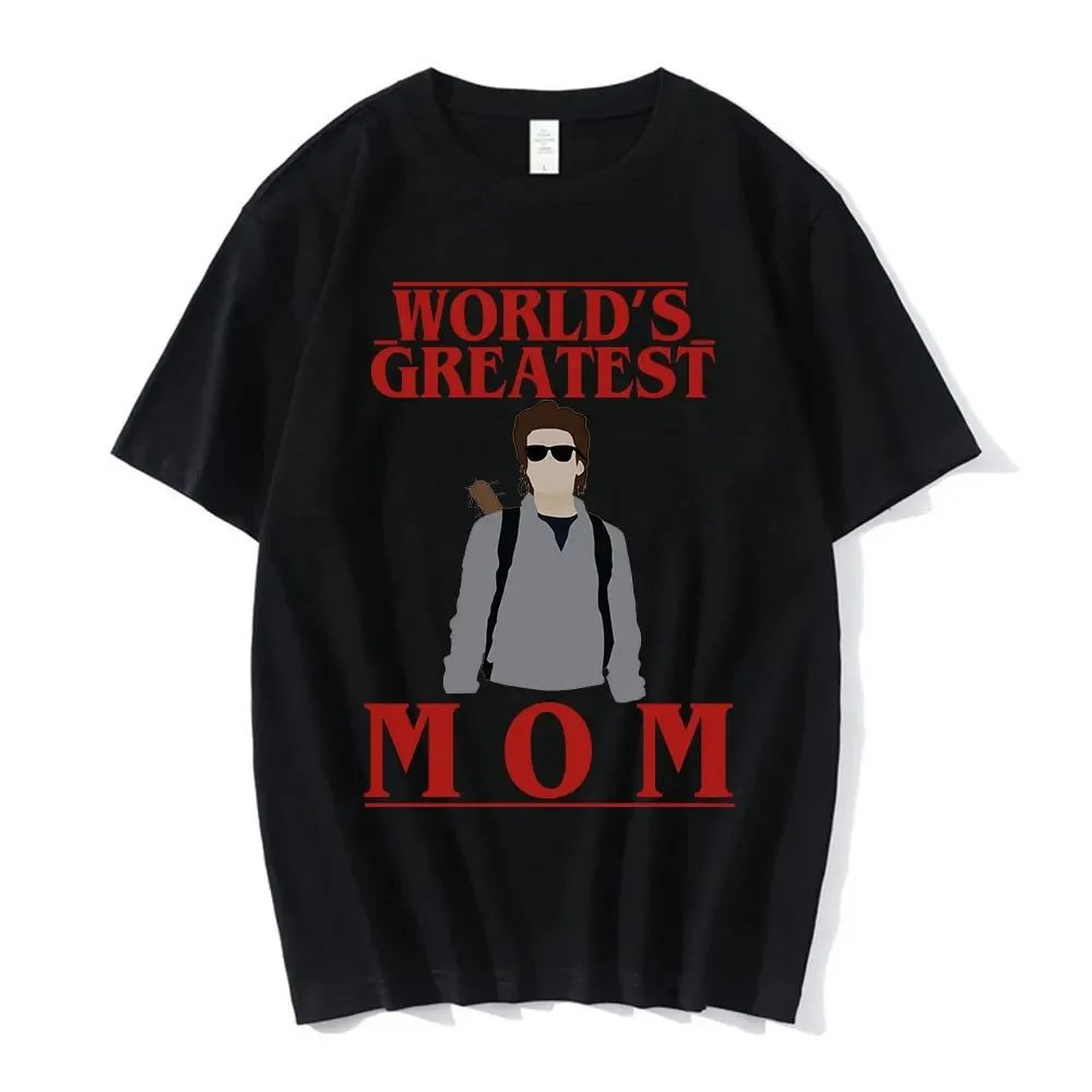 ستيف هارينجتون تي شيرت المرأة الرسومات تي شيرت مطبوع للجنسين قصيرة الأكمام المعتاد النقي تي شيرت حجم كبير للجنسين الأكثر مبيعا #1