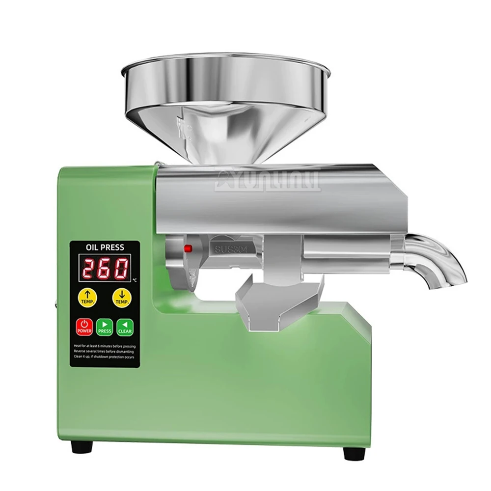 Household Intelligent Oil Press Machine Small Oil Prensado Aceite Wyciskarka Oleju Extracteur D'huile D'arachide