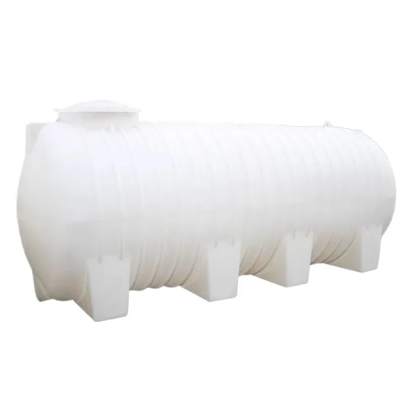 Thickened beef tendon horizontal plastic water tower large capacity water tank 10 tons/2 tons/5 tons agricultural transportation
