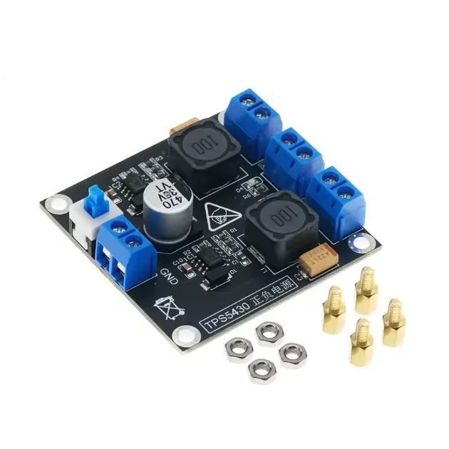 TPS5430 5450 switch voltage regulator module single power to dual power to positive and negative power 5V 12V 15V