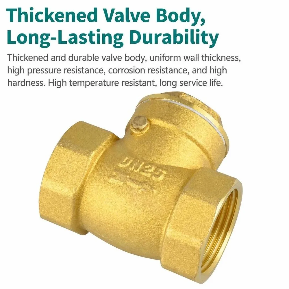 Durable Brass Swing Check Valve BSP 1/2