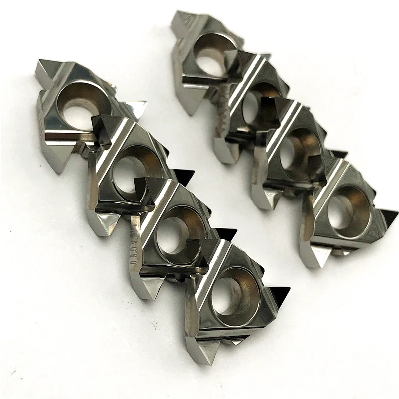 Herramienta de torneado de hilo 16ER AG60 H01 16IR AG60 H01, inserto de aluminio, inserto de torneado CNC, herramientas de torno de Metal de hilo de corte de alta calidad