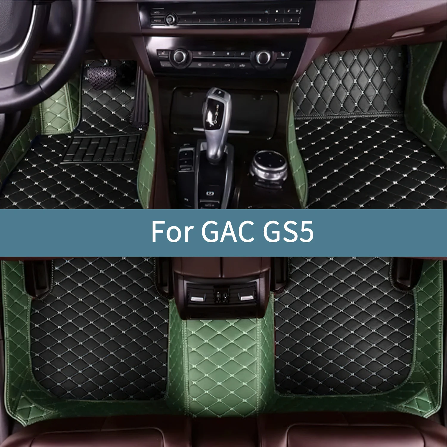 

Автомобильные коврики для GAC GS5 2019 2020 2021 2022 2023 2024 2025 2026 Коврики для автомобилей Водонепроницаемый полный комплект
