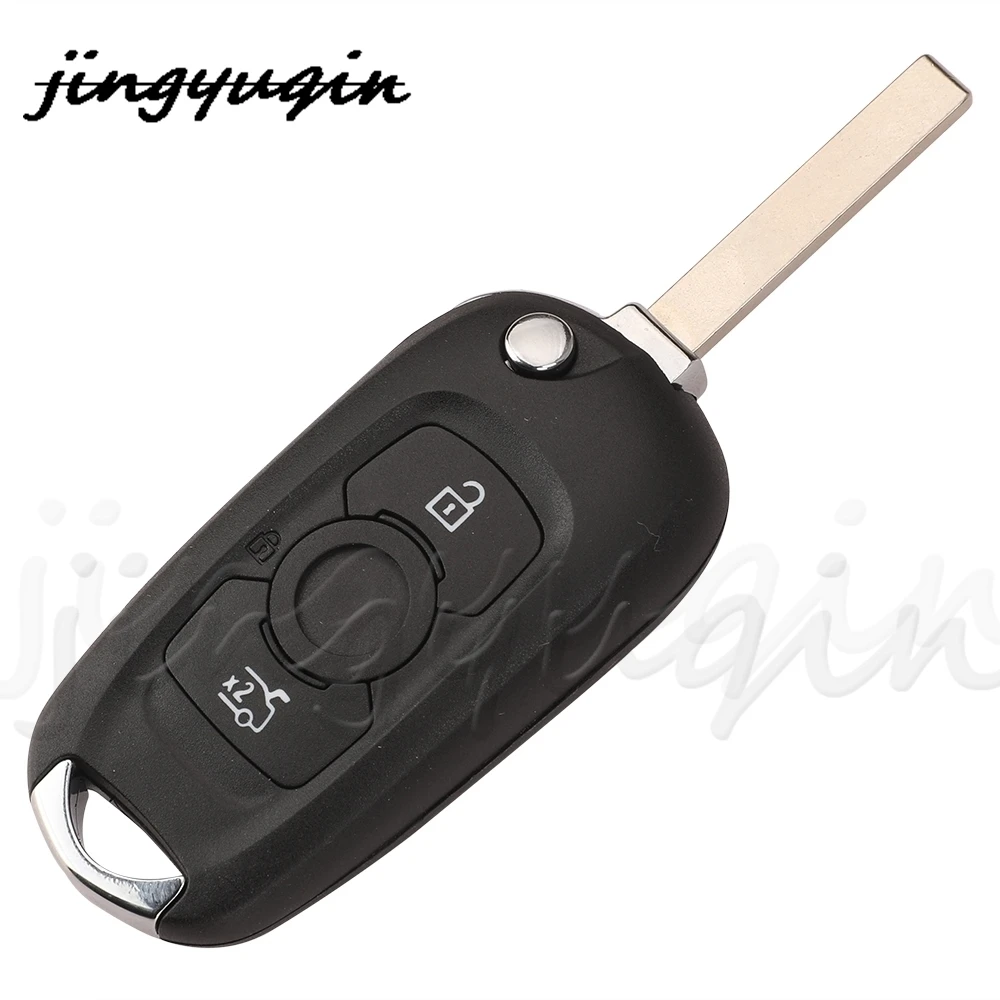 jingyuqin 3Przyciski Składany zdalny kluczyk samochodowy do Opla Astry K Buick Verano Regal Excelle GT Excelle XT LaCROSSE