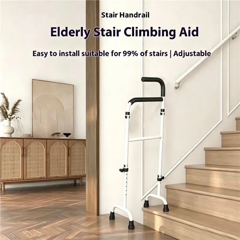 [Touchbuy】 Stair Lift For Elderly, Stair Climbing Assist Cane, Adjustable Standing Device Eases Movement On Stairs