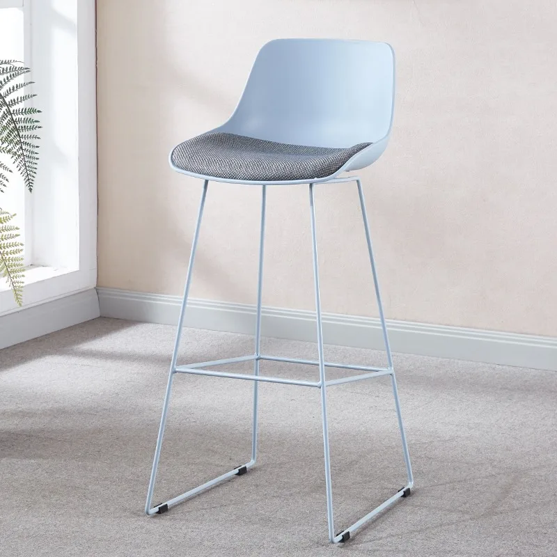 

Balcony Outdoor Bar Chair Comfortable Quality Upholstered Island Bar Chair Island Mobile Bancos De Barra De Cocina Bar Furniture