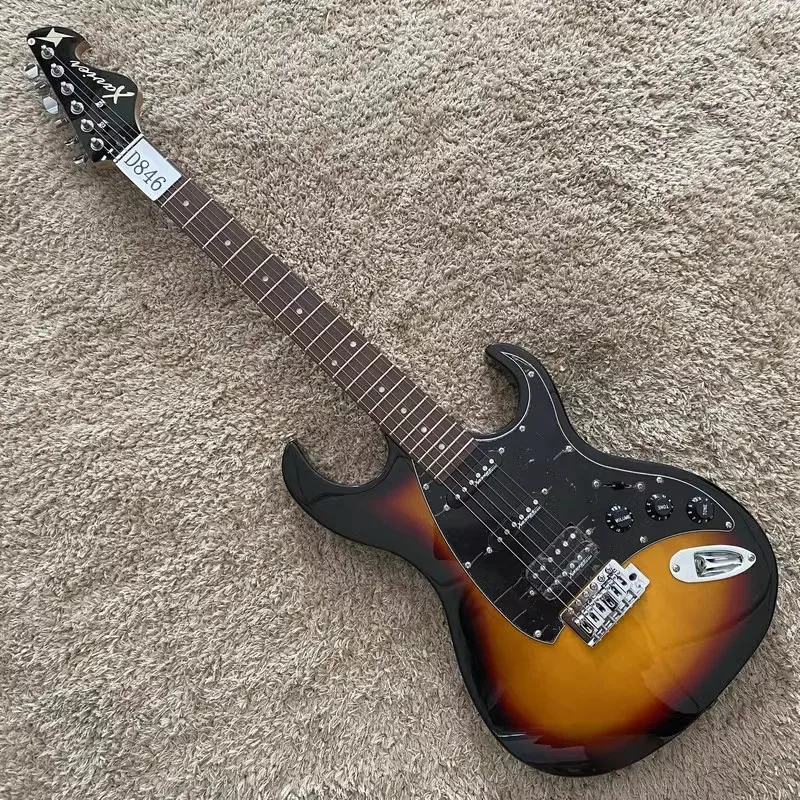 

D846 Original Xavier Guitar Sunburst Color SSH Pickups 22 Frets Rosewood Xavier Diamond Series Authorised