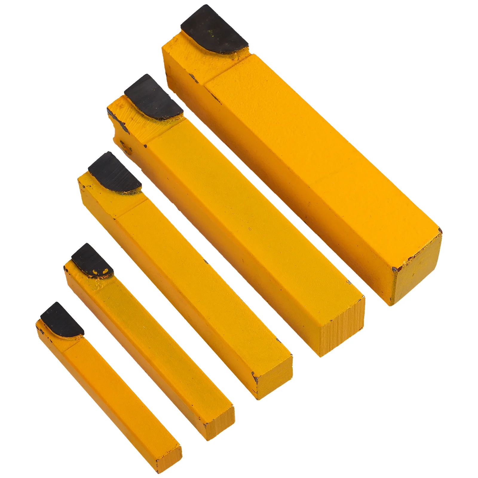 1Set di utensili per tornitura in metallo duro Set di frese per tornio per brasatura durevole Set di punte per tornio in metallo ad alta resistenza all'usura e alle alte temperature Saldatura pratica