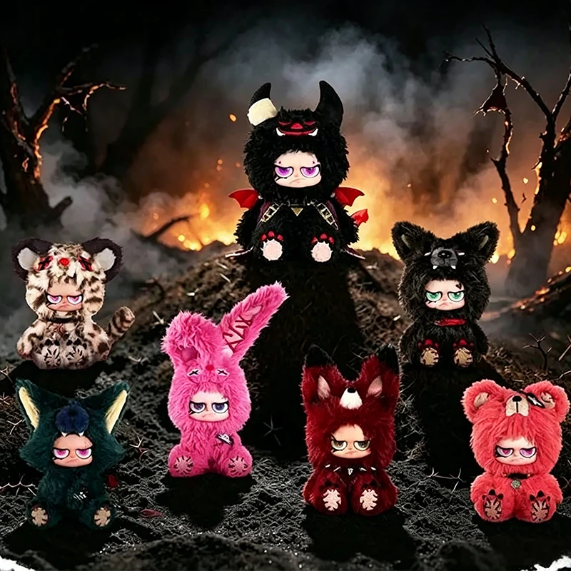 In Stock DOKUNO Battle In Jungle Blind Box Dark Animals Vinyl