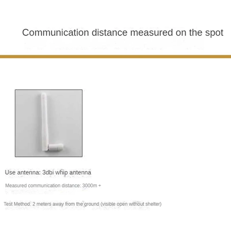 Lora Wireless Tech UART Série Transmetteur Récepteur, SX1278, 433m