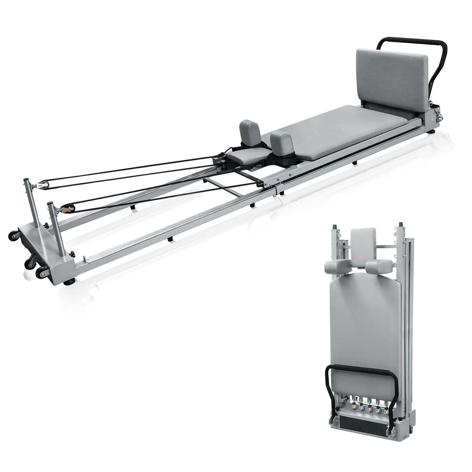 Pilates Foldable Core Bed Home Commercial Private Yoga Studio Training Iron Frame Core Bed Fitness Exerciser