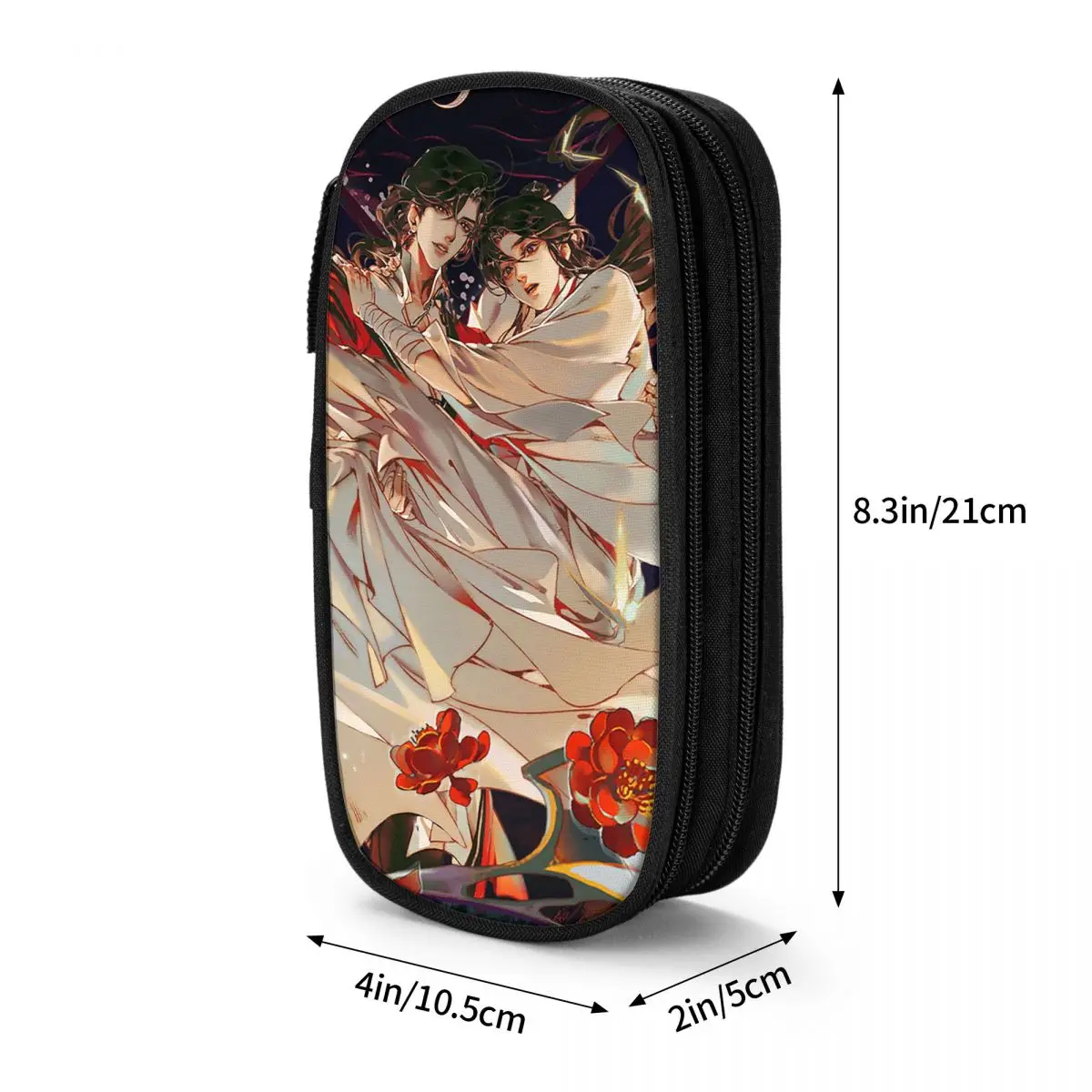 Estuche para lápices Anime Yaoi Lgbt, bolsas para bolígrafos con bendición oficial del cielo, almacenamiento grande para niñas y niños, estuches para lápices cosméticos escolares para estudiantes