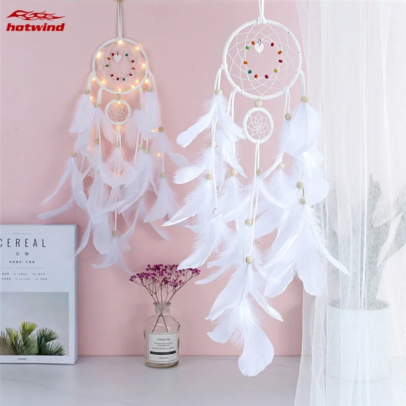 1pc Dream Catcher Wall Decor Colorful Catcher Handmade Dream Catcher for Girls Boy Kids Bedroom Wall Hanging Living Room Wedding