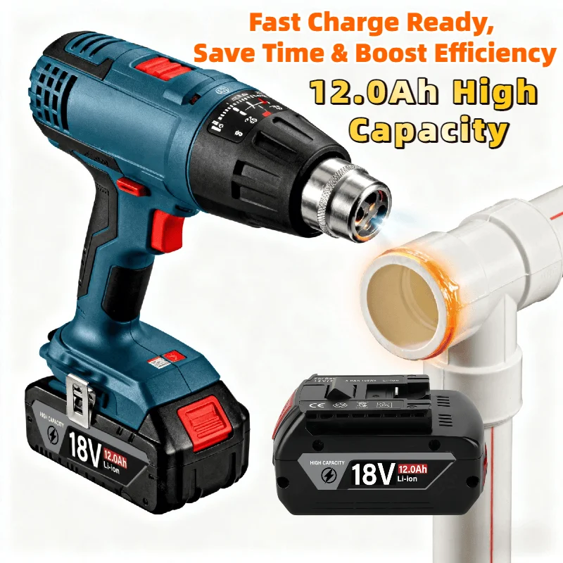 

Original viedakes for BOSCH 18V Battery Rechargeable Battery for BOSCH Battery 18V 6.0AH Existing Tool Rechargeable Battery