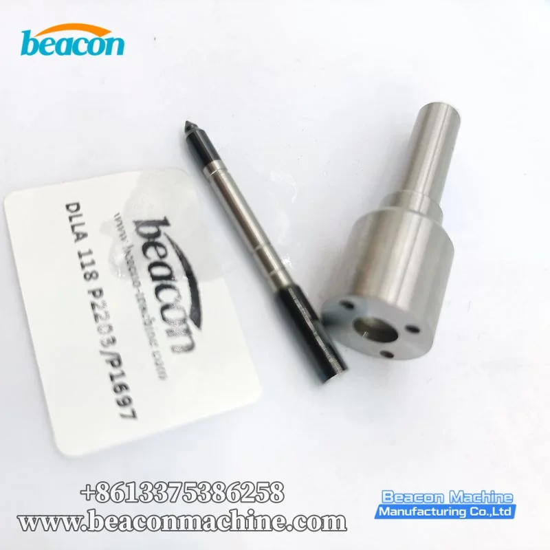 

Common Rail Nozzle DLLA118P2203 For 0445120236 0445120125 PC300-8 Engine QSL9 QSL8.9 Replacement
